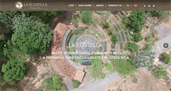 Desktop Screenshot of laecovilla.com