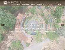Tablet Screenshot of laecovilla.com